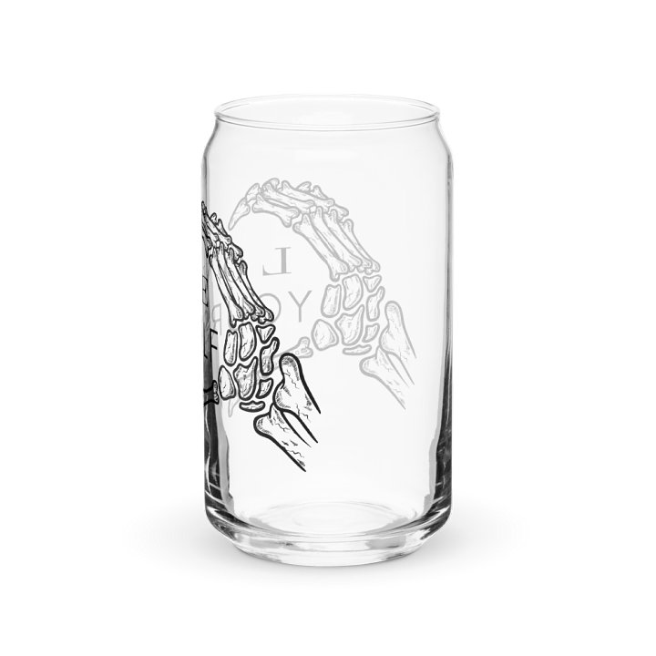 Love Yourself Skelly - Can-Shaped Glassware product image (2)