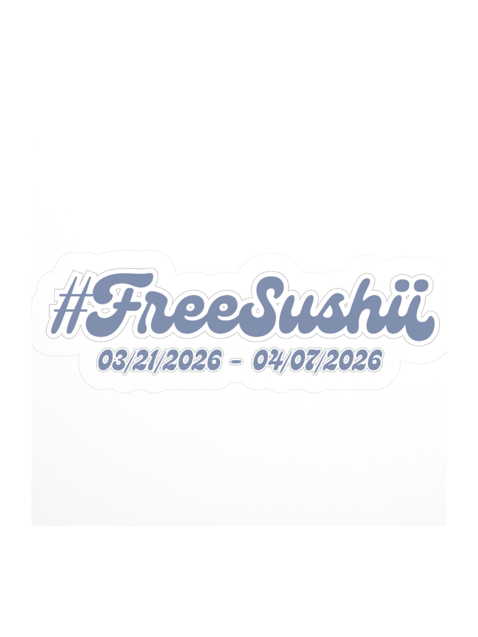 #FreeSushii Collection Sticker product image (3)