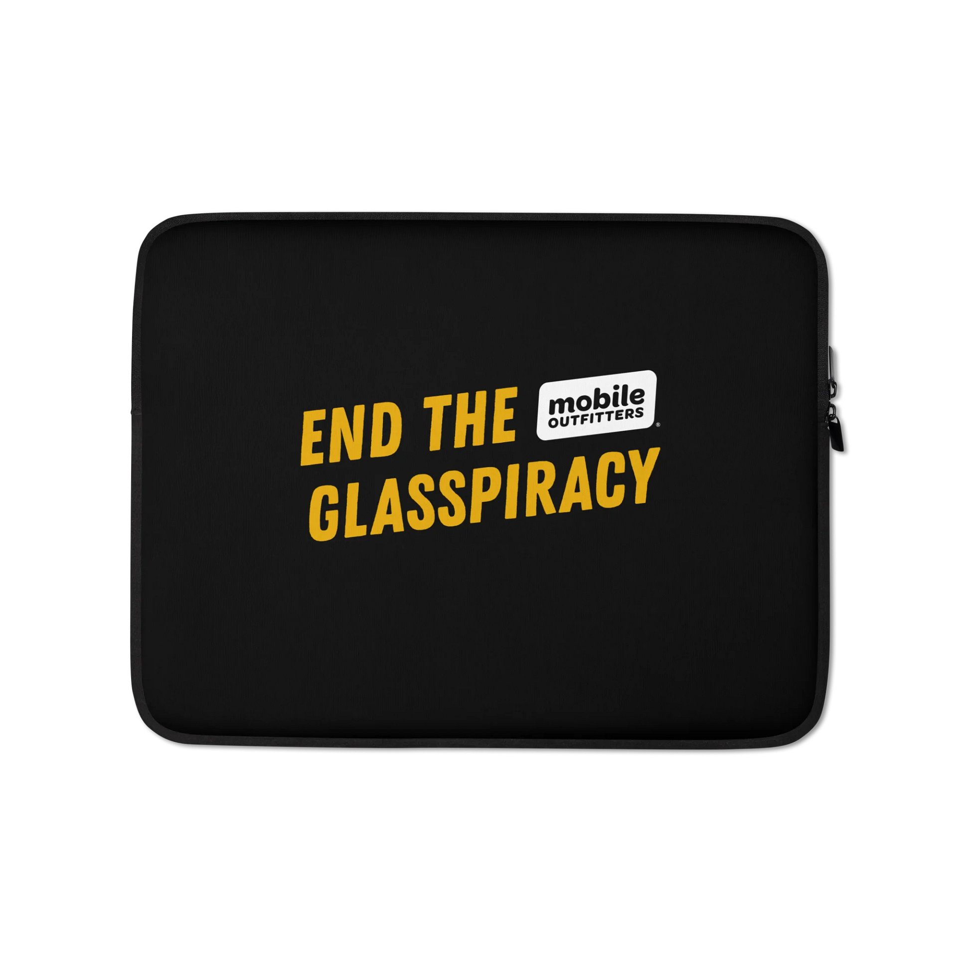 End the Glasspiracy Laptop Sleeve product image (1)