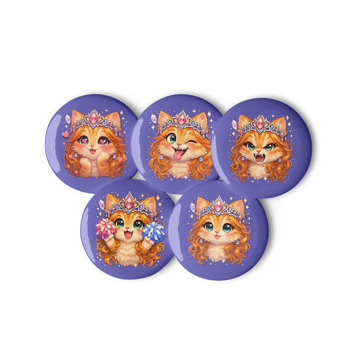 Kingdom Princess Pin Buttons Set product image (1)
