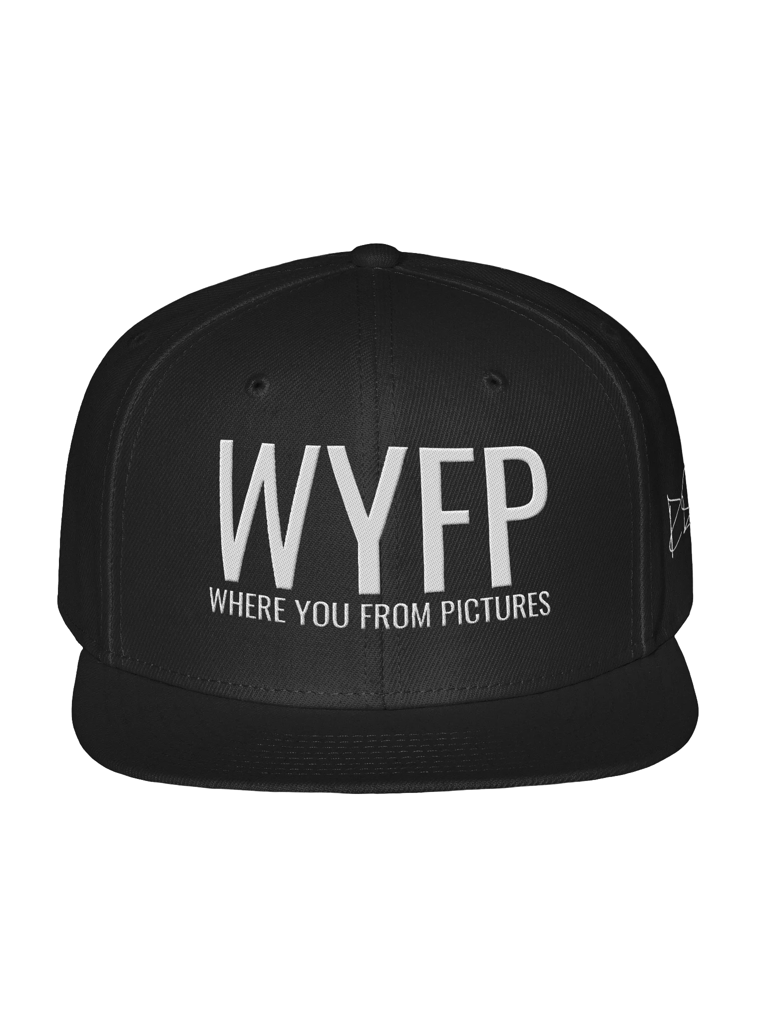 Where You from Pictures - 'WYFP' Logo Signature Snapback Hat product image (2)