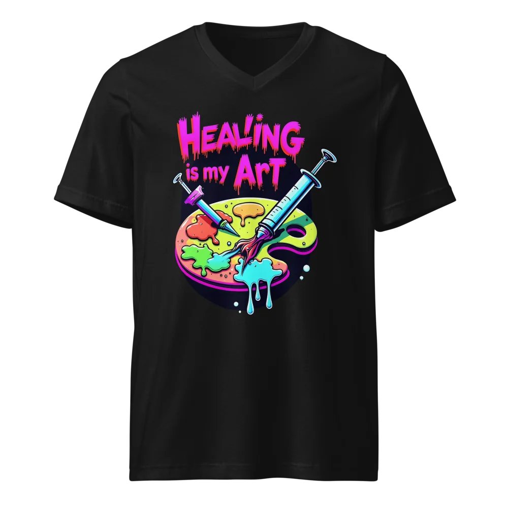 Healing Artistry V-Neck Tee product image (1)