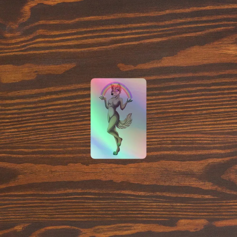 Ivy holo sticker sona only product image (5)