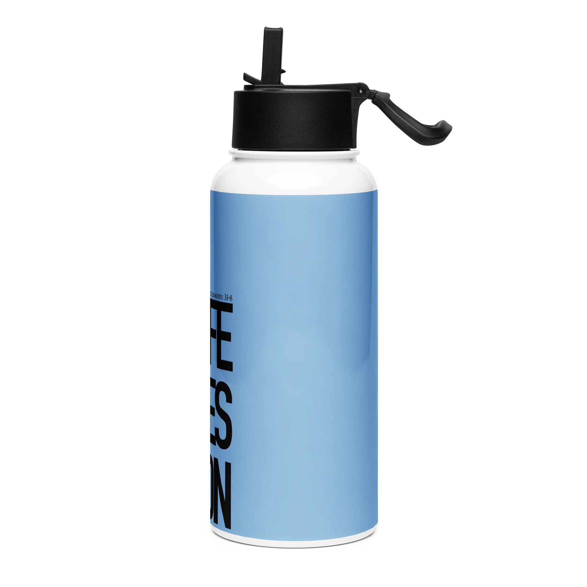 LIFE GOES ON Water Bottle (Blue) product image (3)