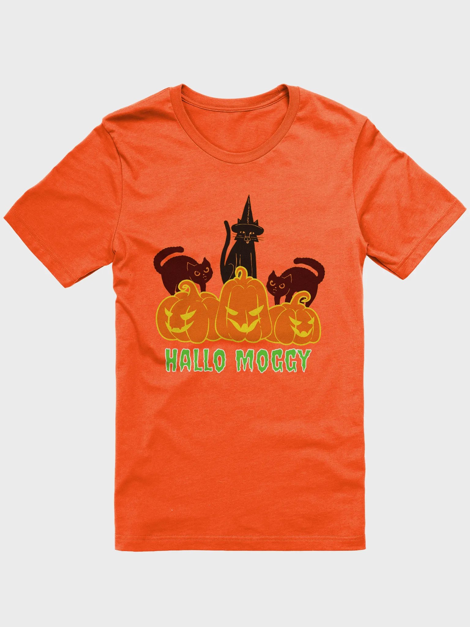 Hallo Moggy Halloween T-Shirt product image (6)