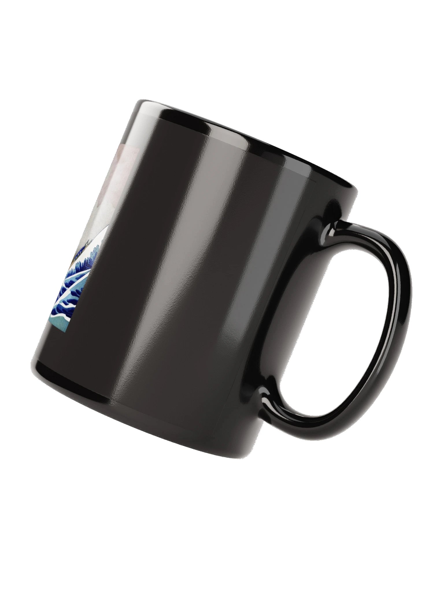 The Great Wave off Kanagawa — Black Mug product image (4)