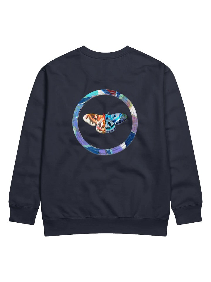 Moth Cotton Heritage Premium Sweatshirt (Back Patch) product image (6)