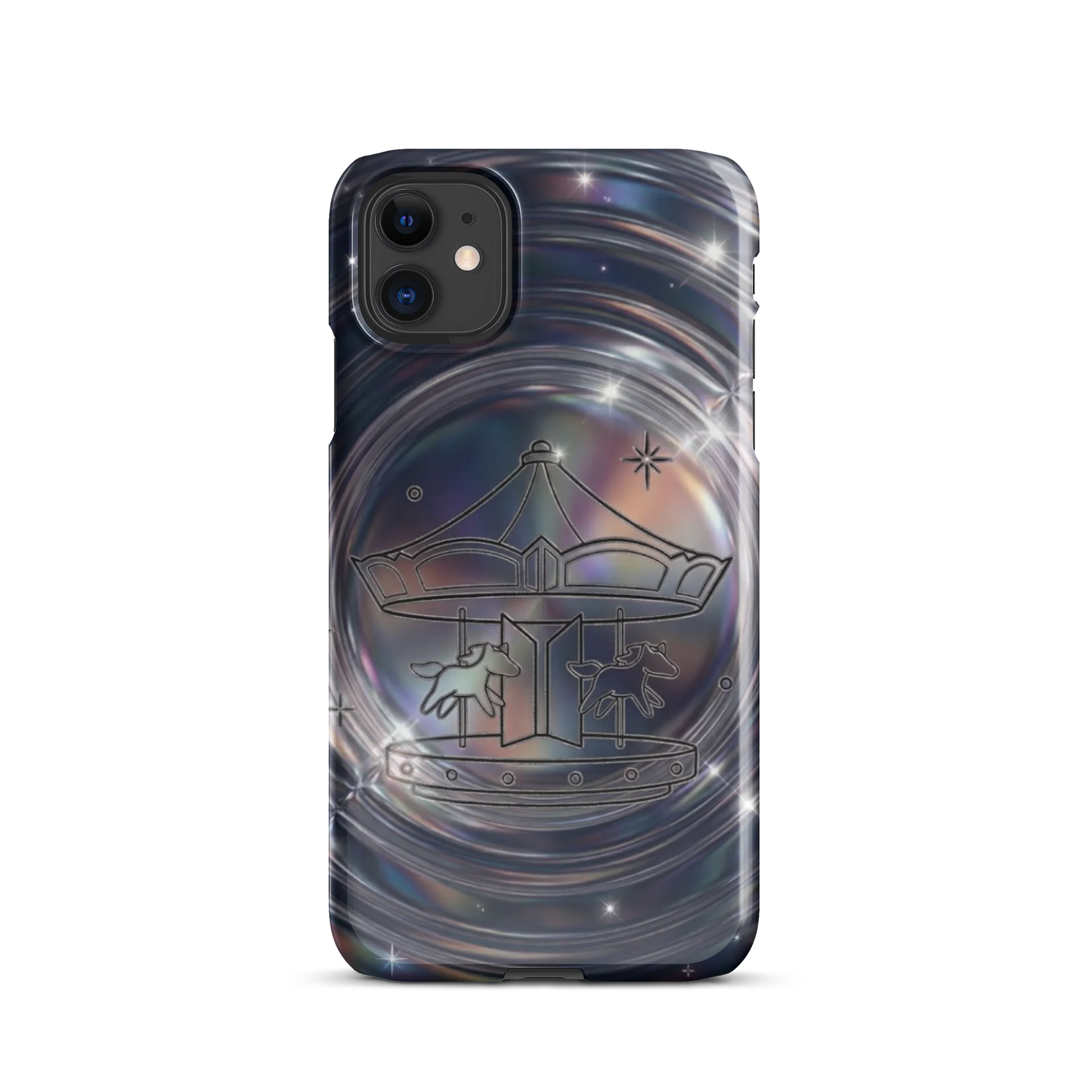Rainbow Carousel Sparkle iPhone Snap Case product image (28)