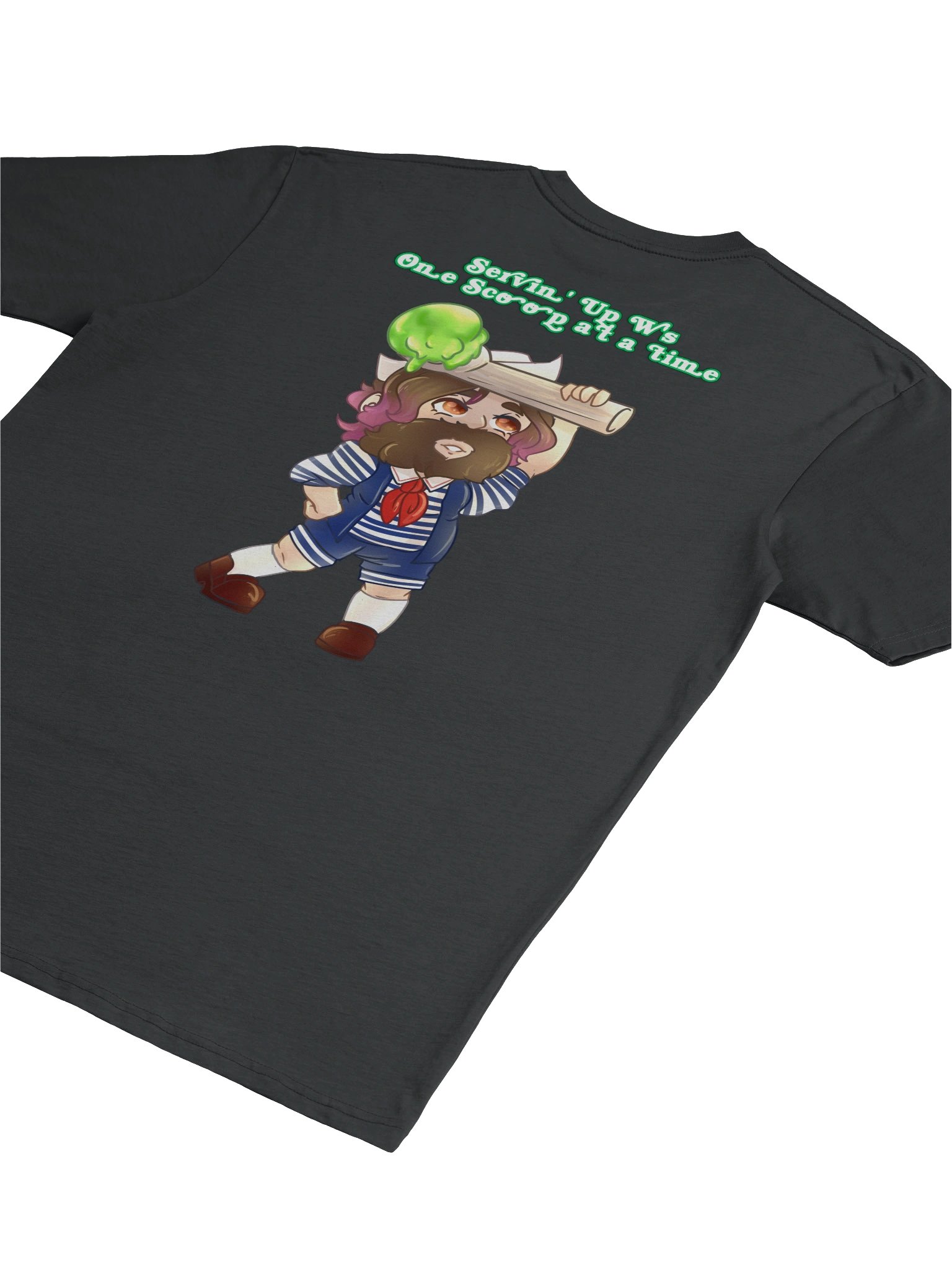 Servin' Scoops Ecto HEAVY T-SHIRT product image (26)