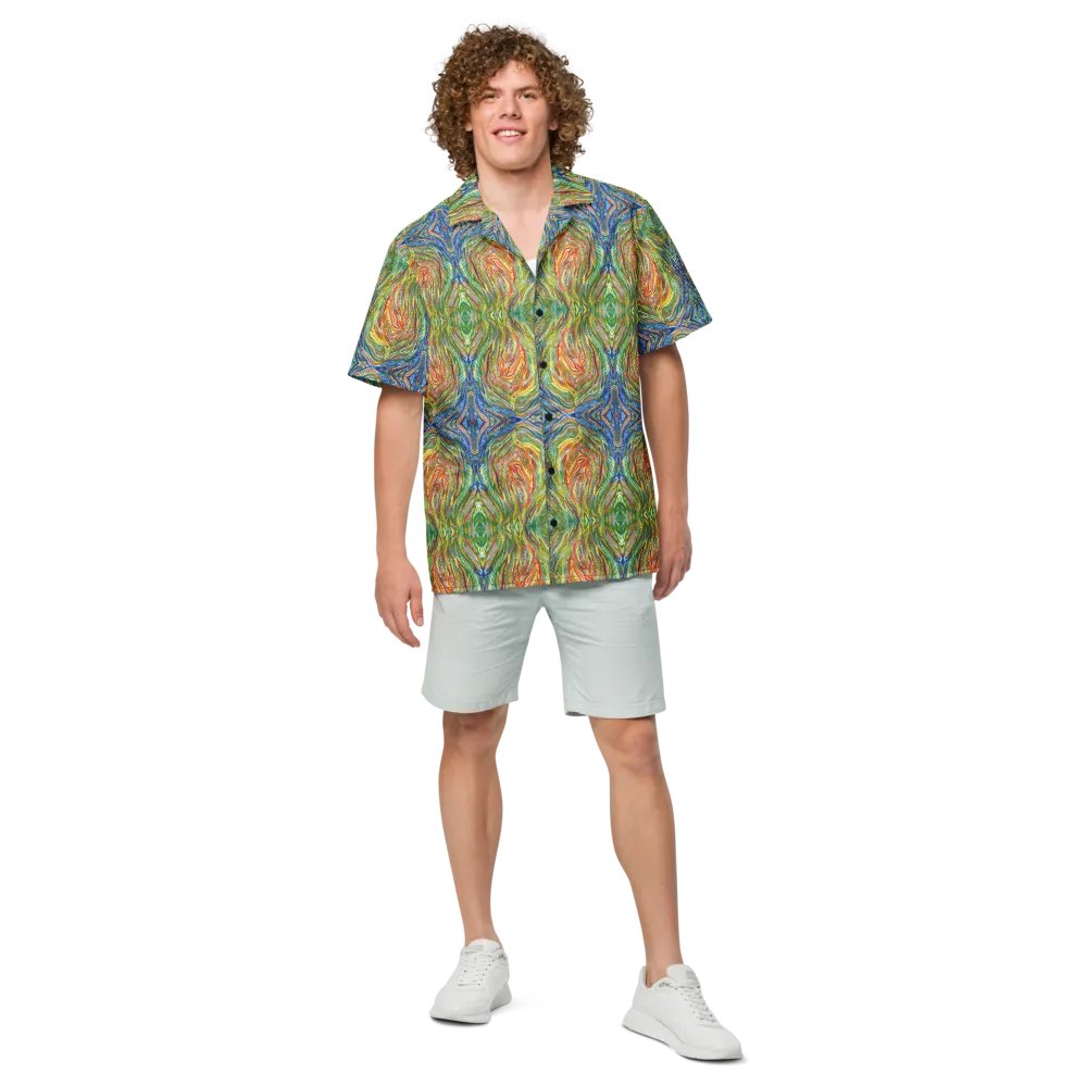 FIRE & WATER - PRINT BUTTON-UP SHIRT product image (4)