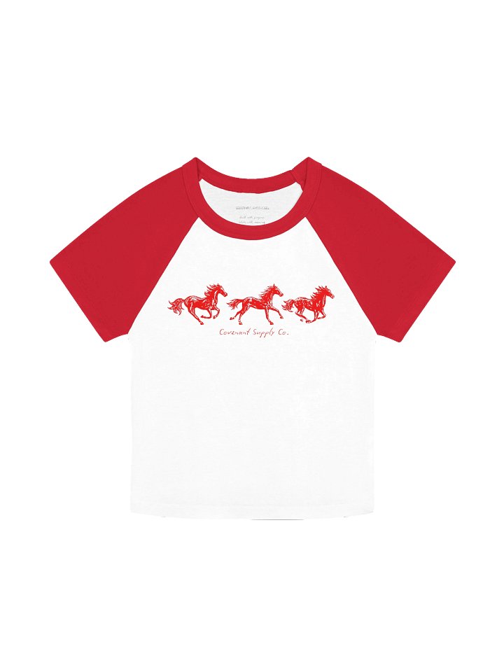 The Wild Horses Baby Tee product image (1)
