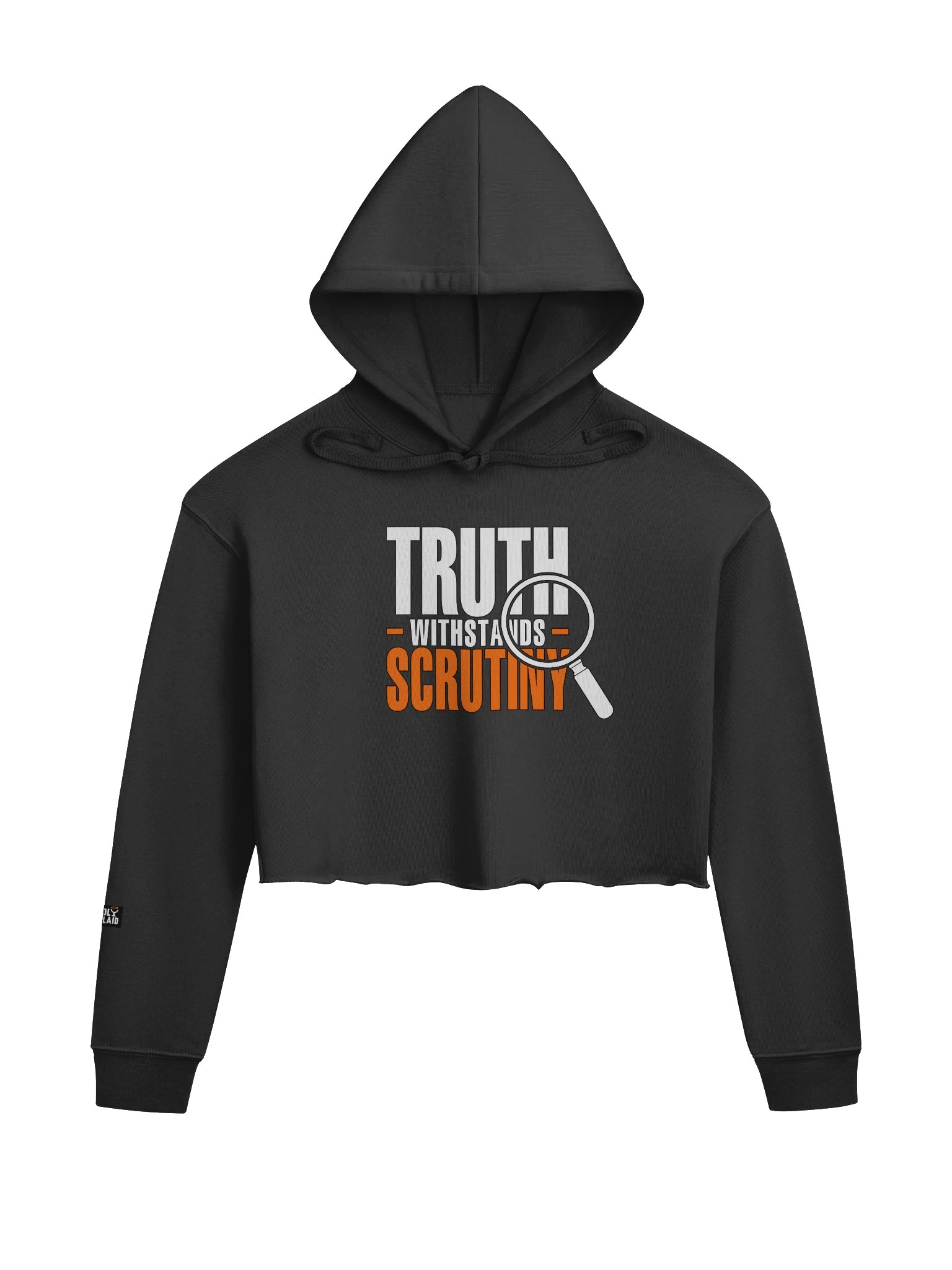 Truth Withstands Scrutiny - Fleece Crop Hoodie product image (1)