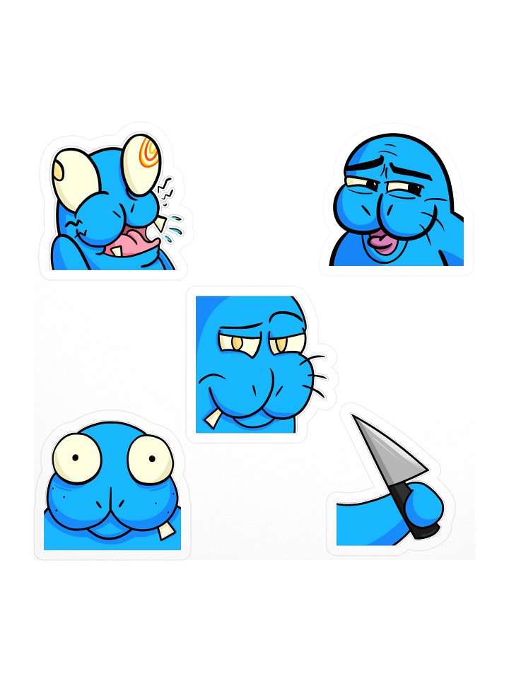 "Psycho" Sticker Pack product image (1)