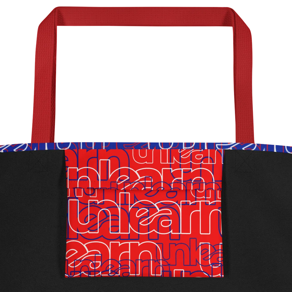 Wired Tote Bag: Blue product image (4)