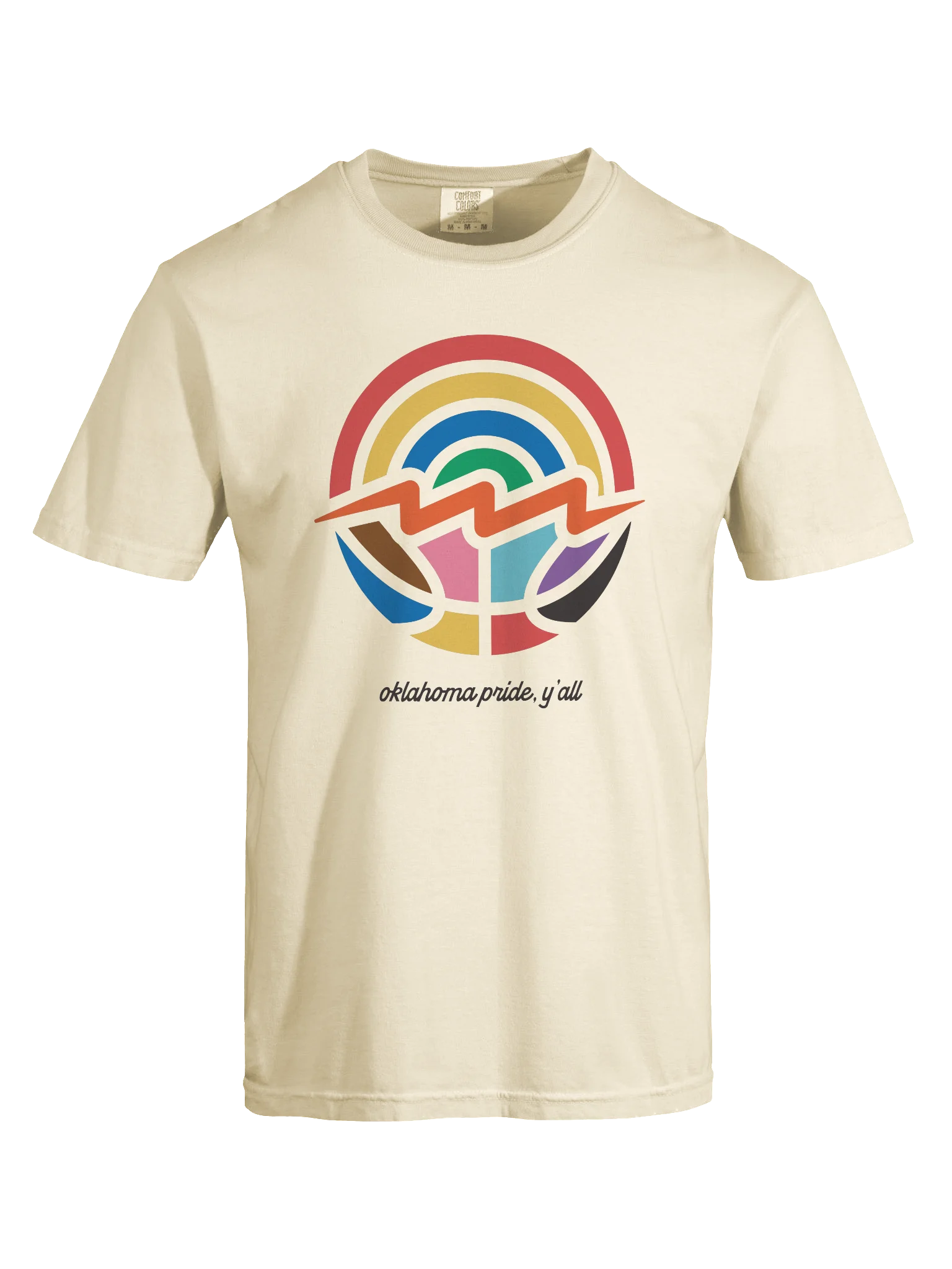 Oklahoma Love and Thunder Pride Tee product image (9)