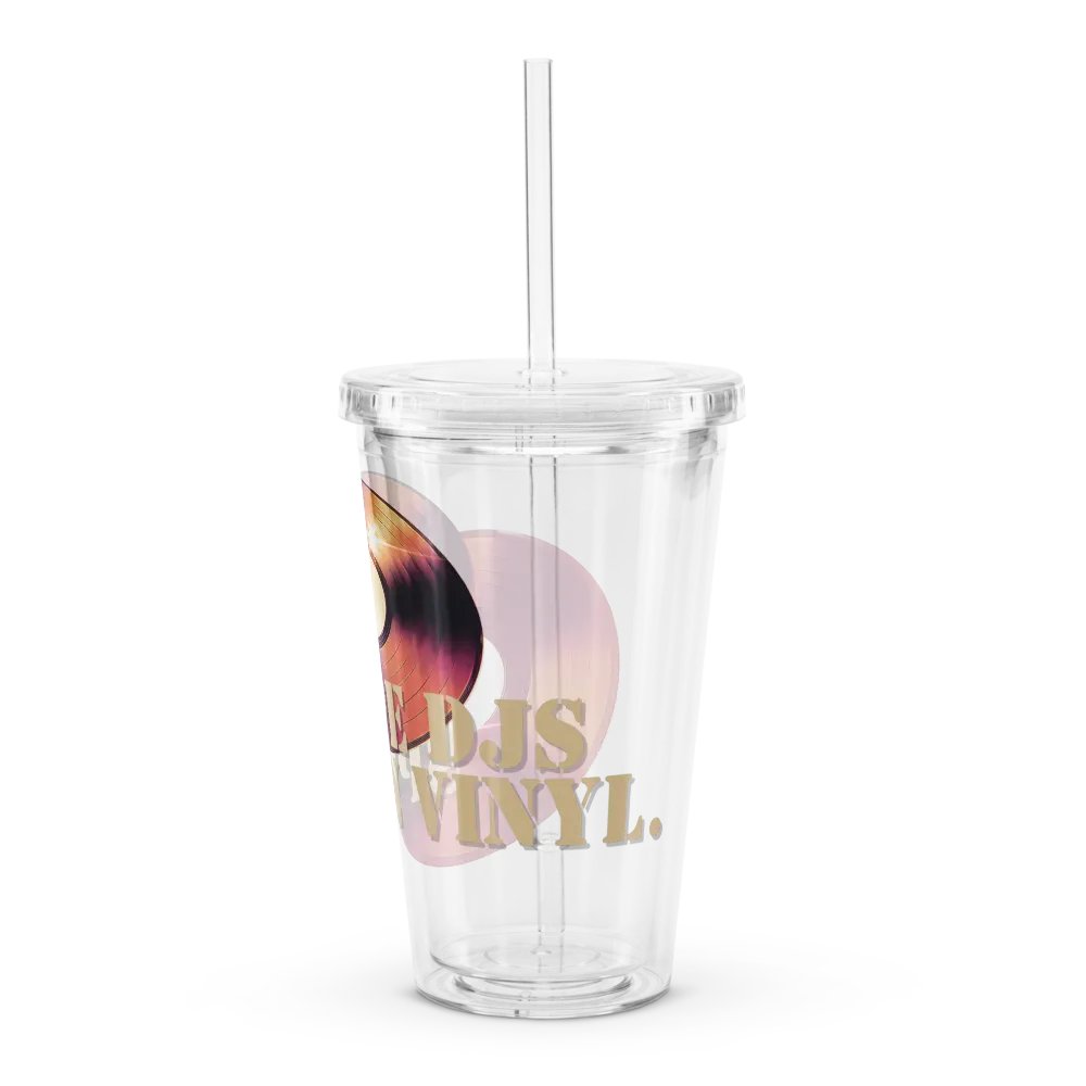 DOPE DJS SPIN VINYL Double Wall Tumbler product image (4)
