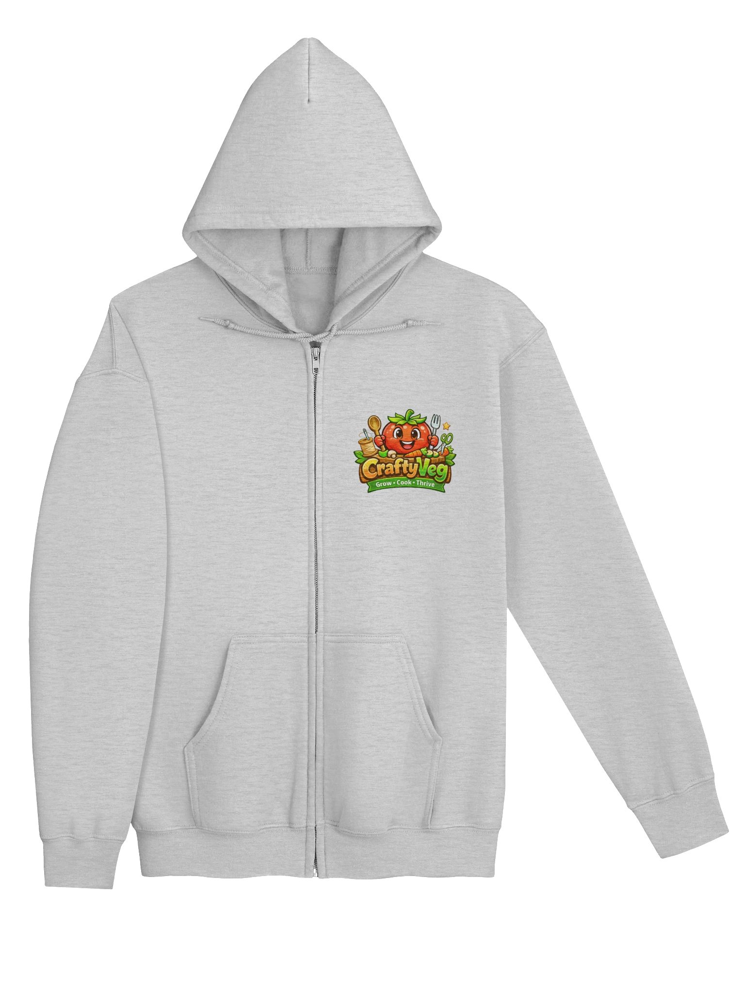 CraftyVeg Unisex Logo Hoodie product image (3)