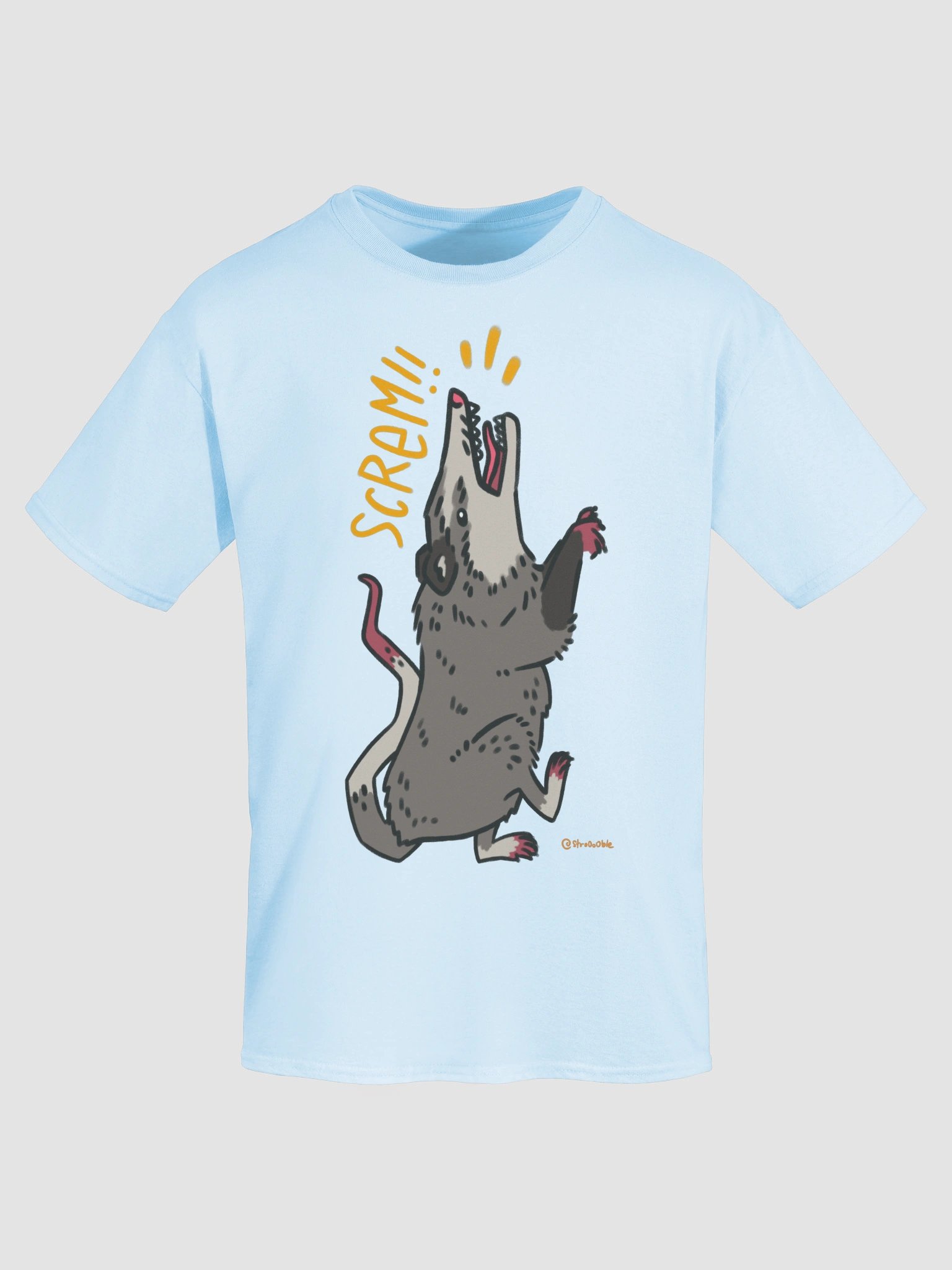 t-shirt : skrem oppossum product image (4)