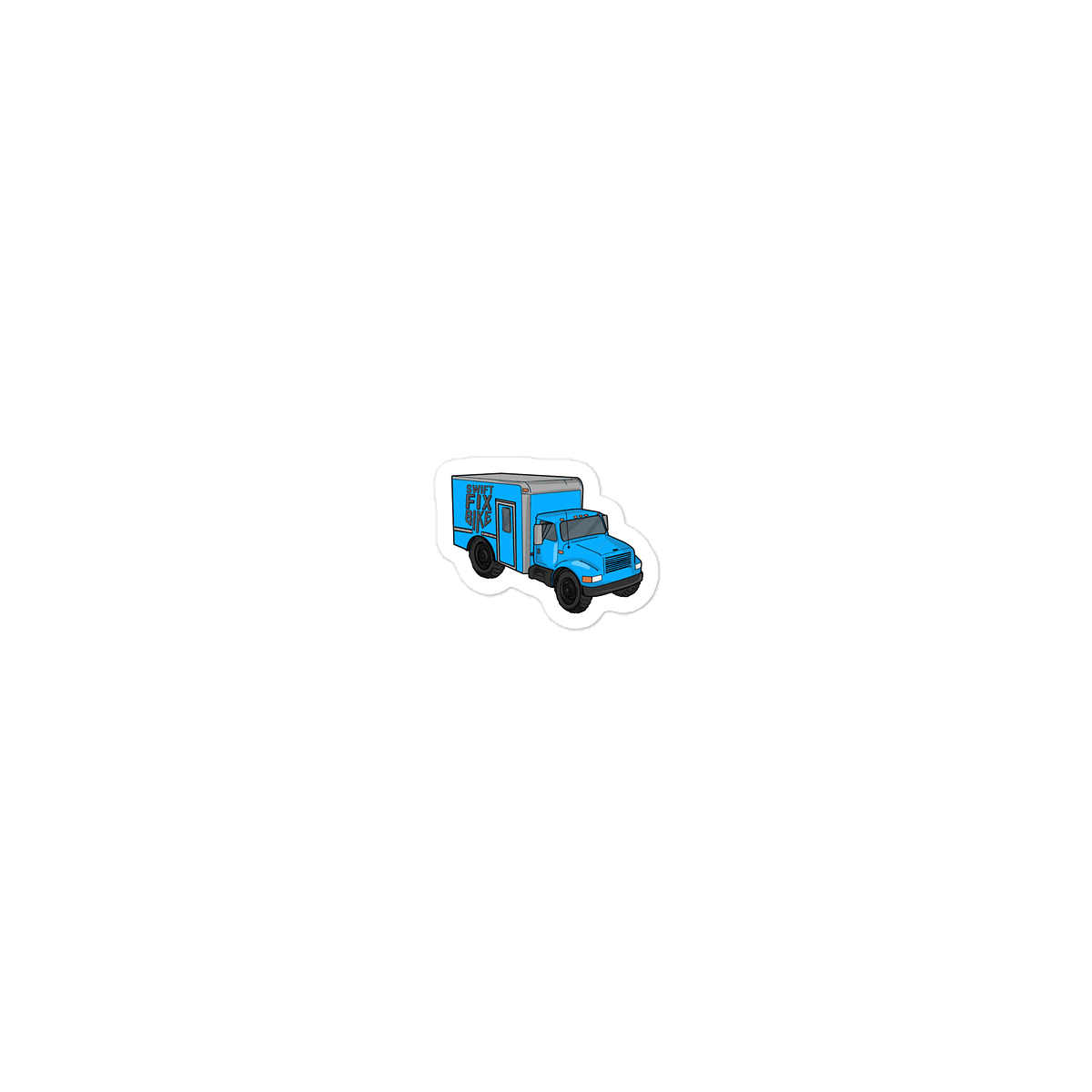 Greg's Sticker Truck Stickers | Greg's Bike Life