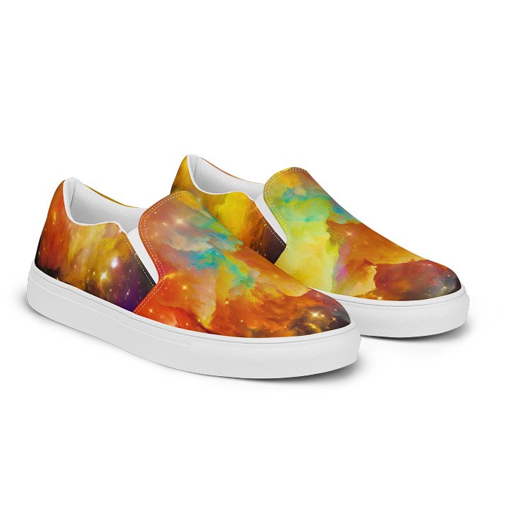 Cosmic Cloud Women's Slip-On Shoes product image (2)