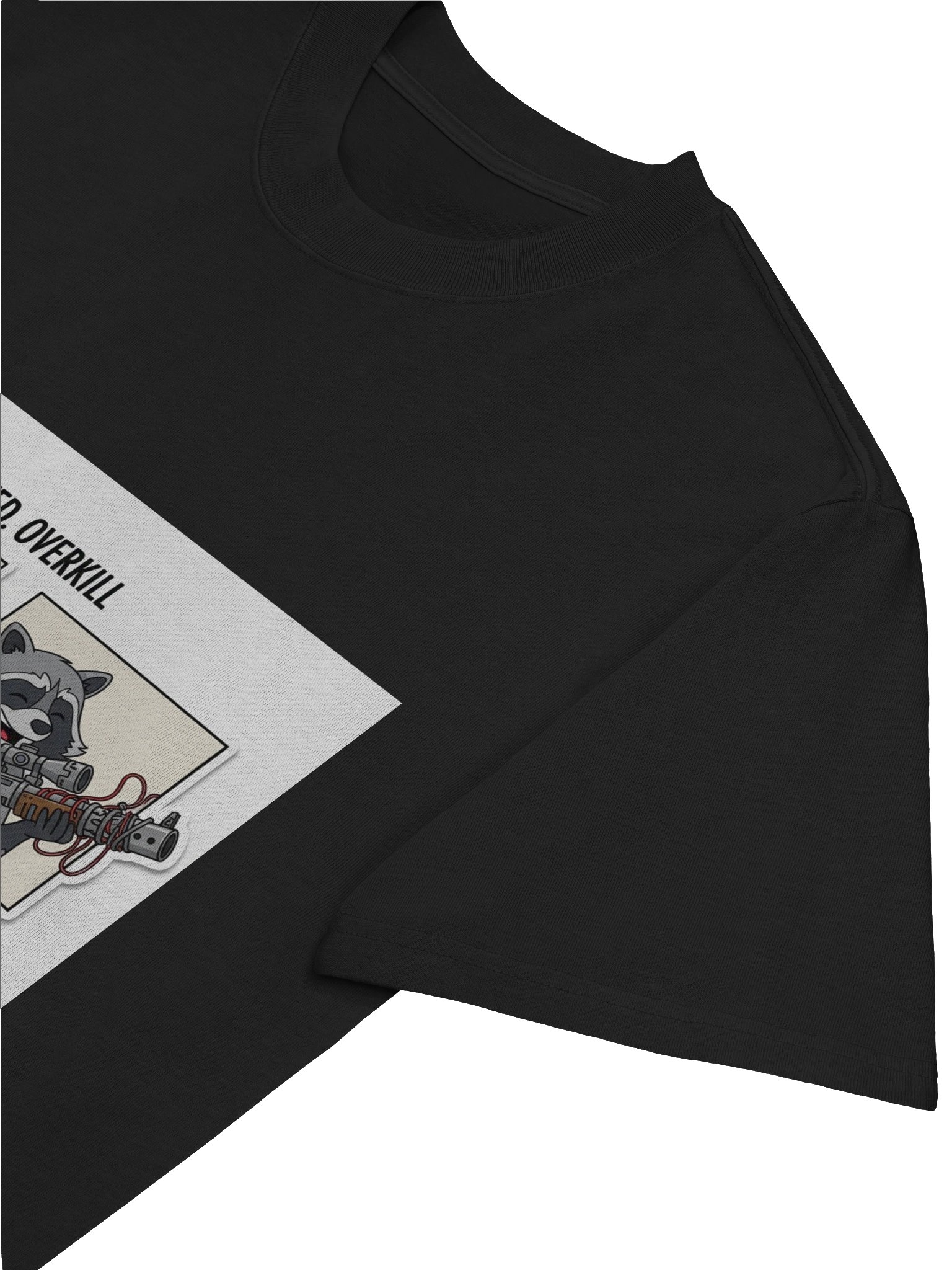 Adapted Overkill Raccoon Comic T-Shirt product image (17)