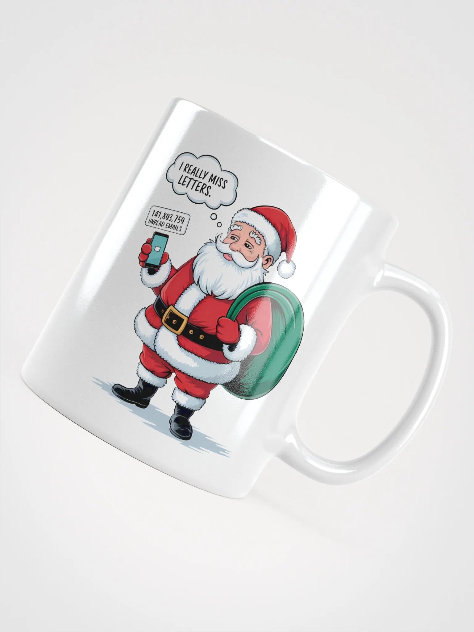 Santa's Modern Woes Mug product image (4)