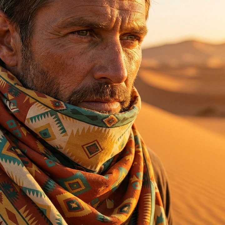 Nomad Scarf (Bandana) – Mexican Symmetry Edition 03 product image (2)