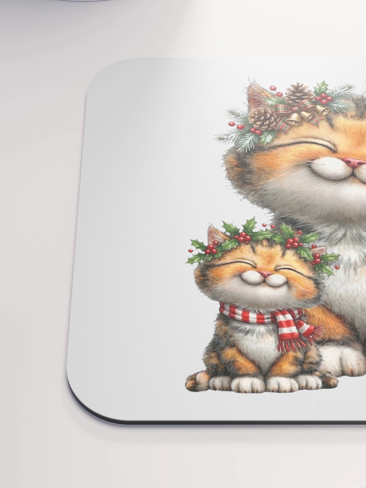 Christmas Cats Mouse Pad product image (6)