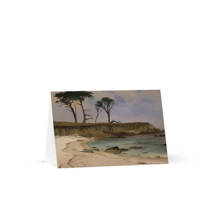 Sea Cove (Albert Bierstadt) Greeting Card product image (2)
