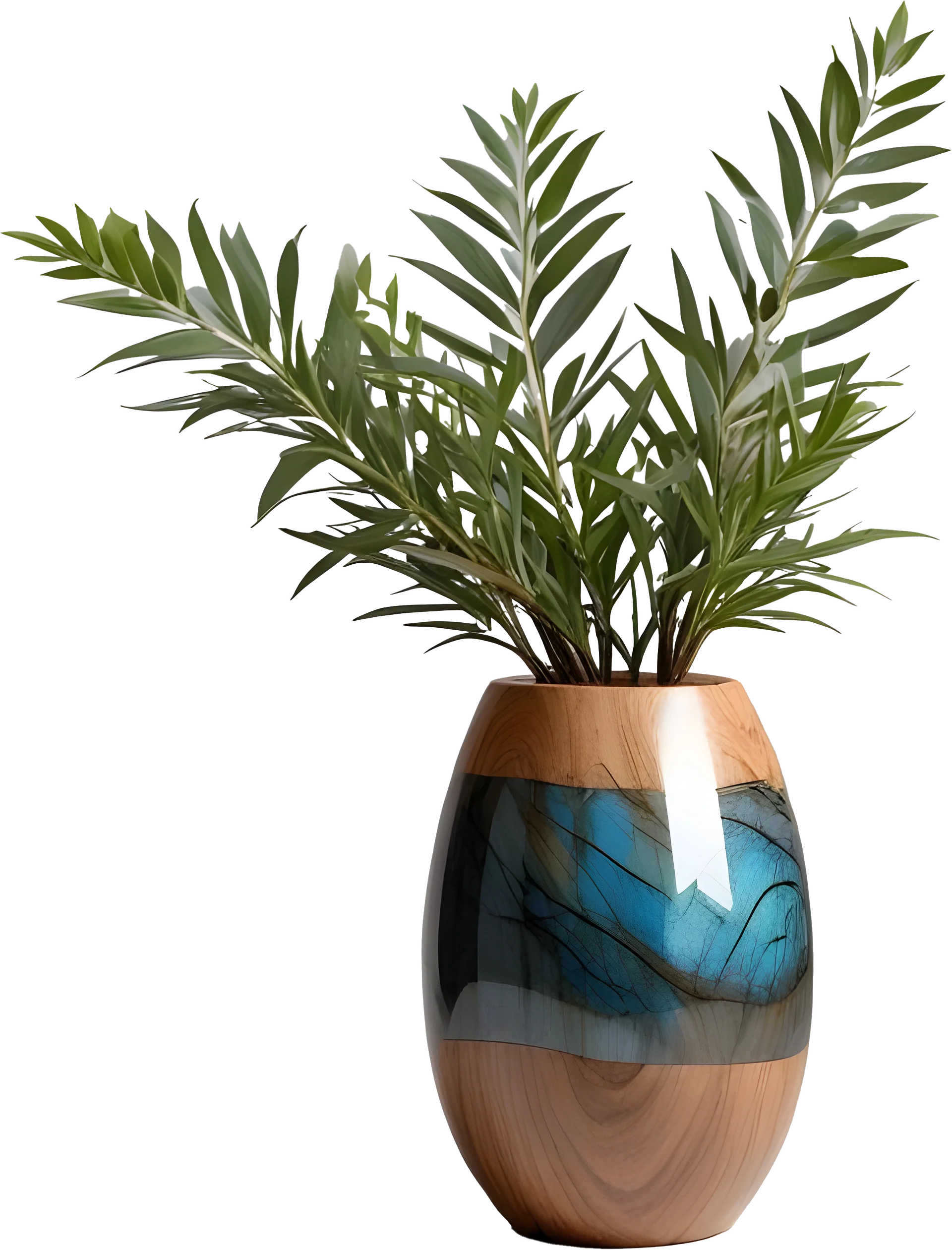 Celestial Grace – Rustic Boho Chic Vase PNG product image (1)