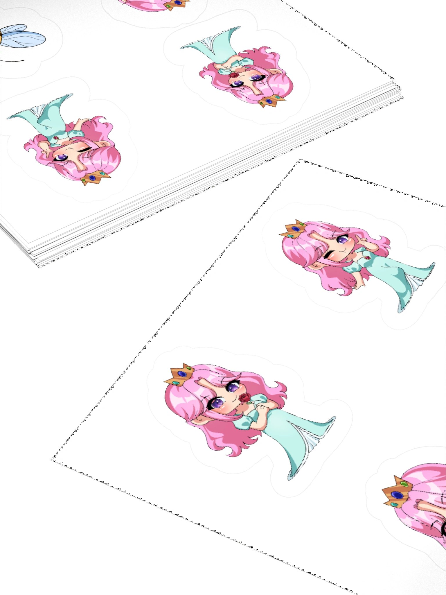 Chibi stickers product image (4)