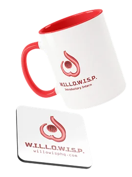 Intern Mug and Coaster (twotone)