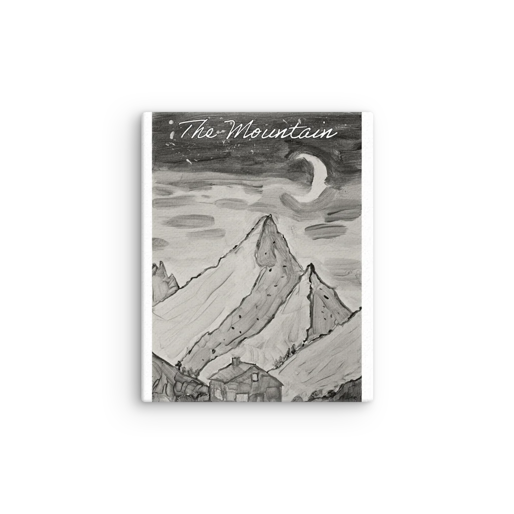 DOJS - The Mountain Black and White Canvas product image (3)