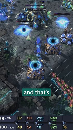 41 Probes Died to One Baneling Bust #esports #starcraft2 #sc2