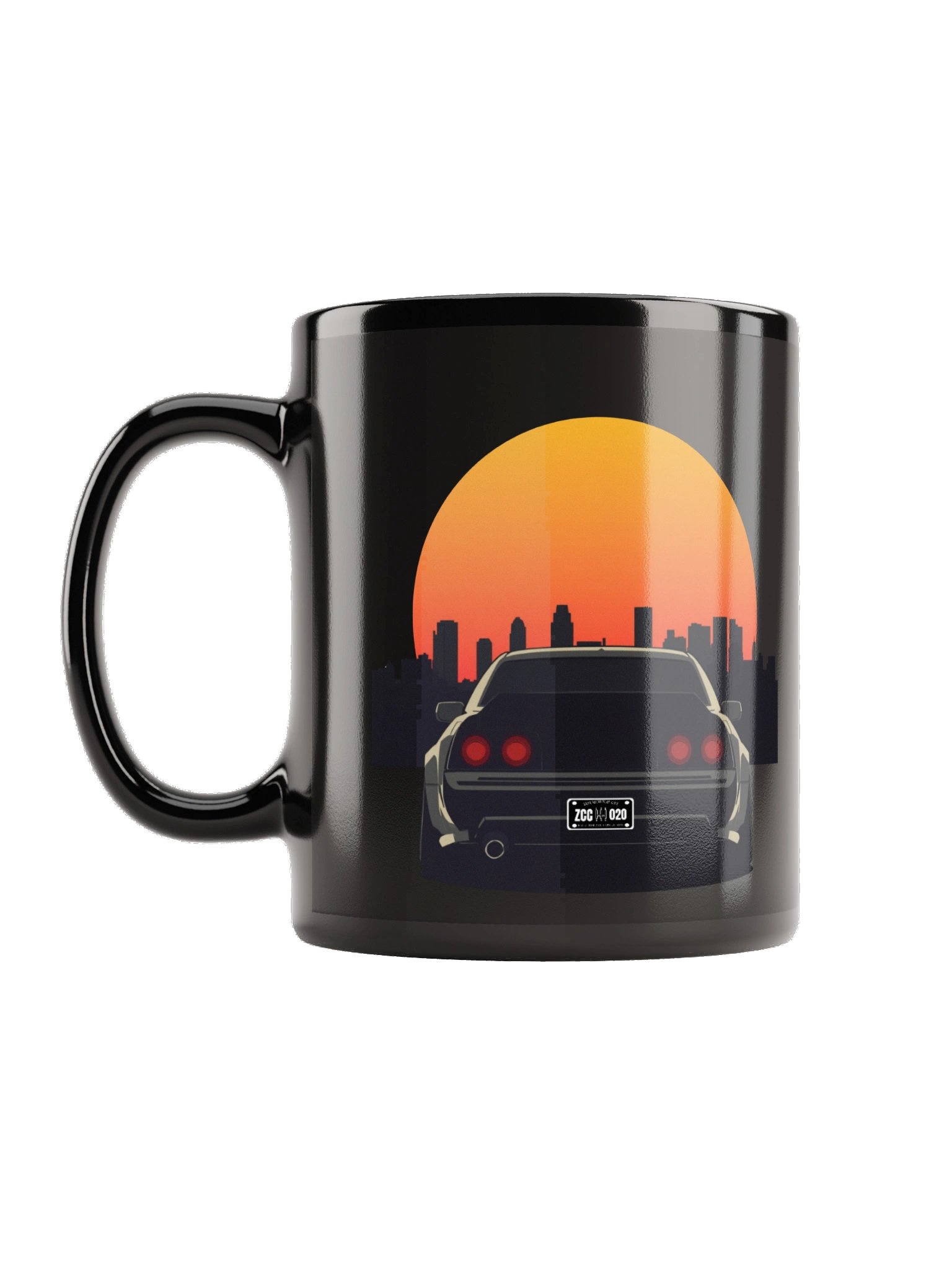Golden Hour Send-off Premium Ceramic Mug –JDM Sunset Edition product image (2)