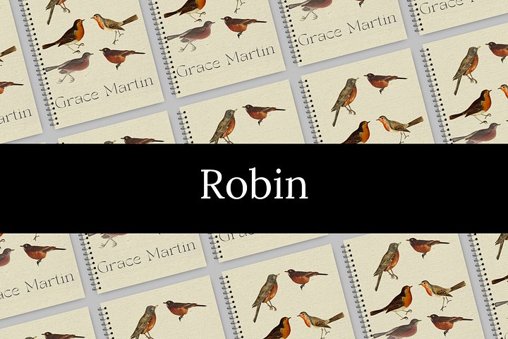 Robin Spiral-bound Notebook product image (2)