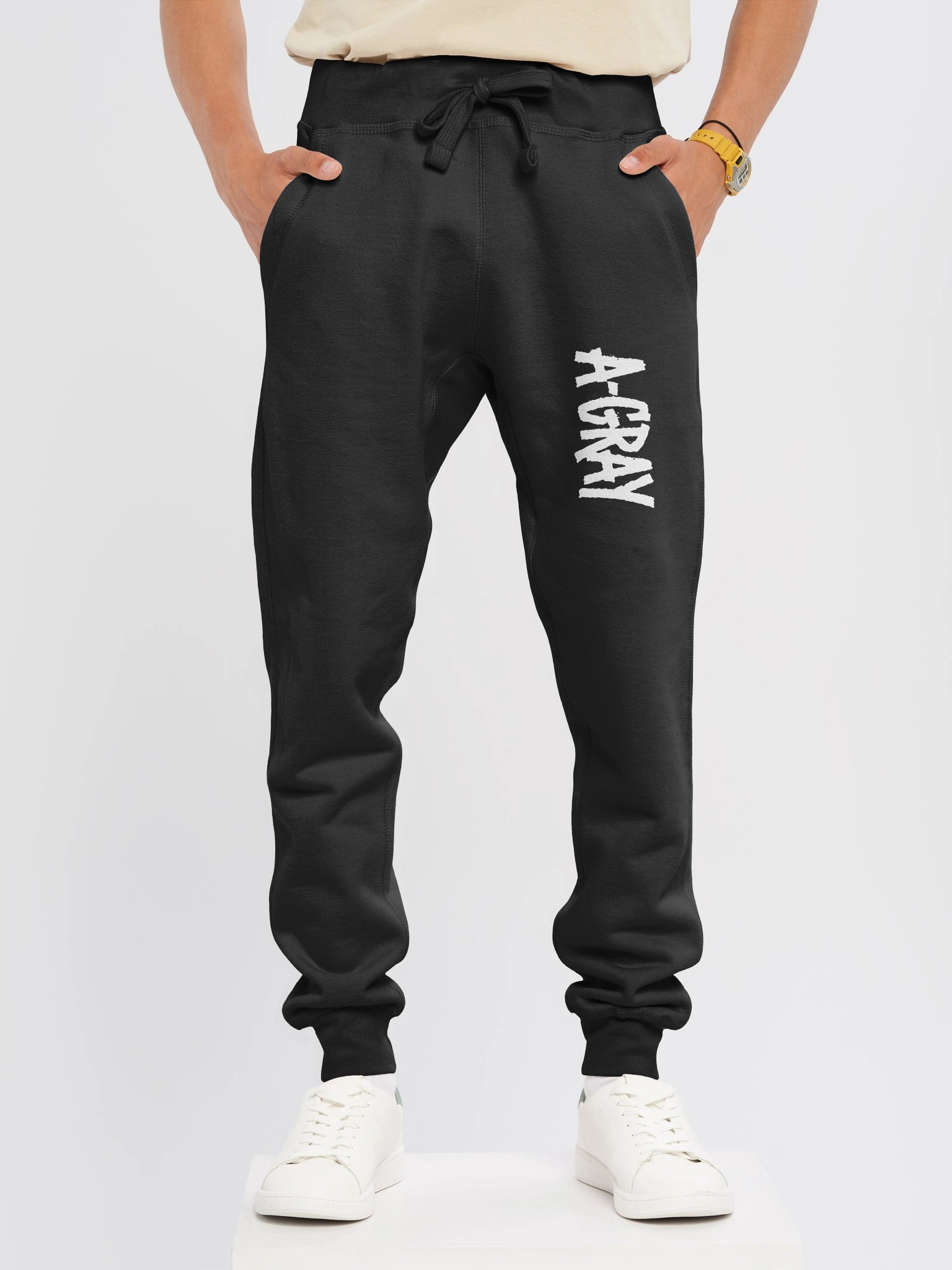 A-Gray Jogger Pants product image (3)