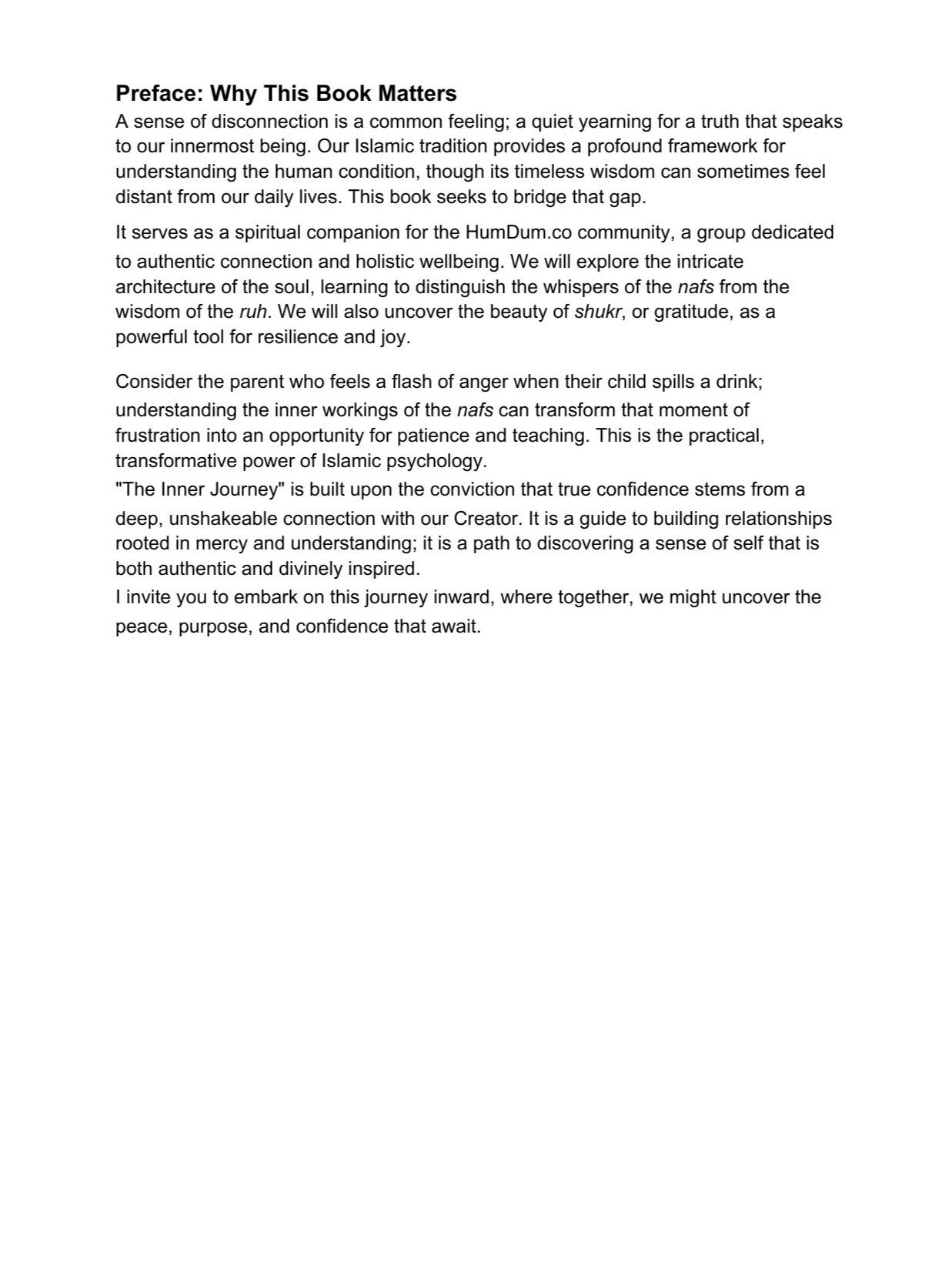 The Inner Journey - Practical Companion for Modern Muslim product image (3)