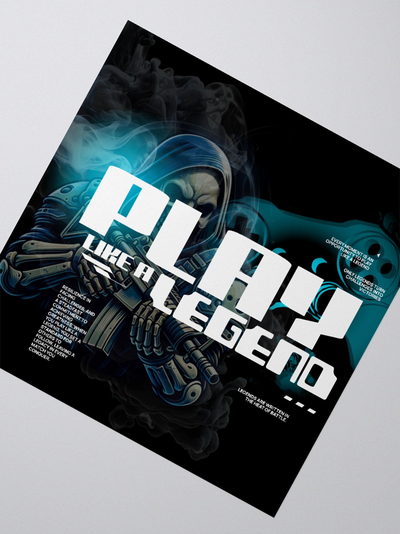 Play Like a Legend Kiss Cut Sticker product image (2)