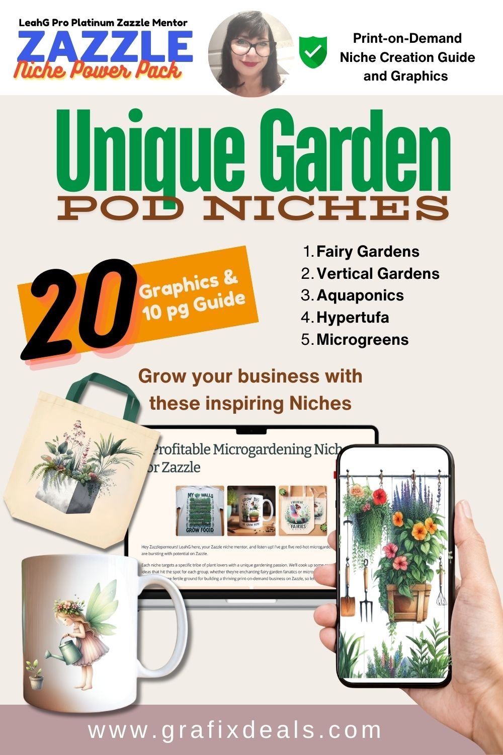 Zazzle Resources - Garden Lover Graphics and Design Guide product image (1)