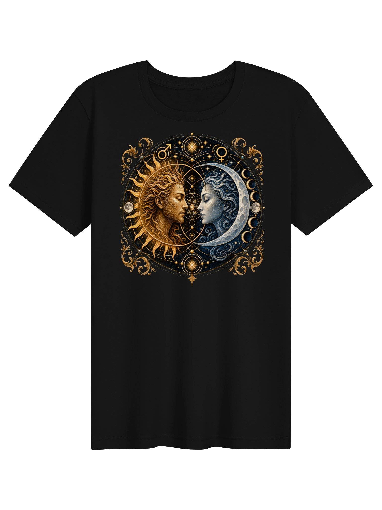 Sun and Moon Duality Tee product image (1)