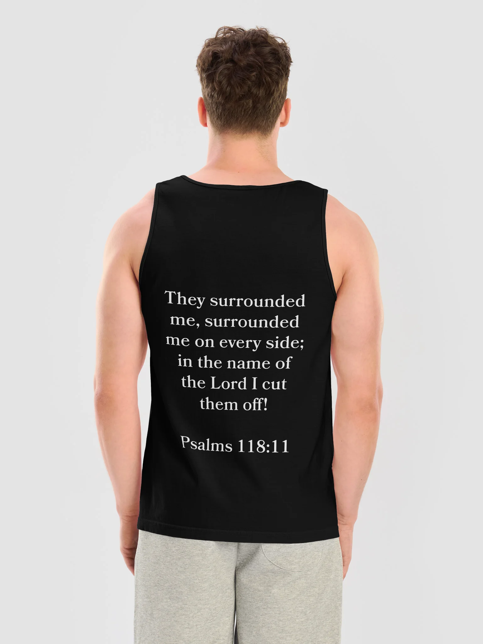 In the Name of the Lord I Cut Them Off Tank product image (4)