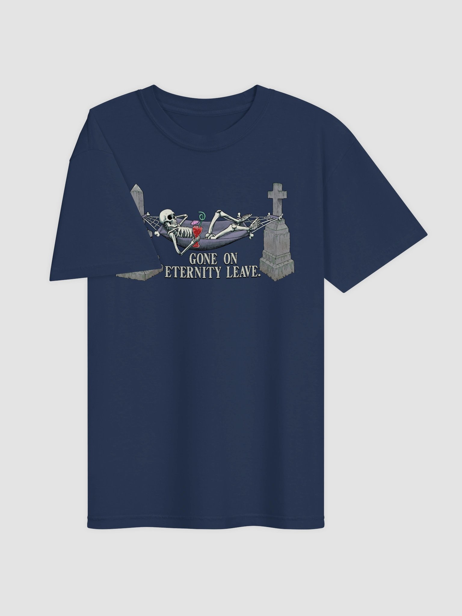 Gone on Eternity Leave Heavyweight Men's T-Shirt product image (3)