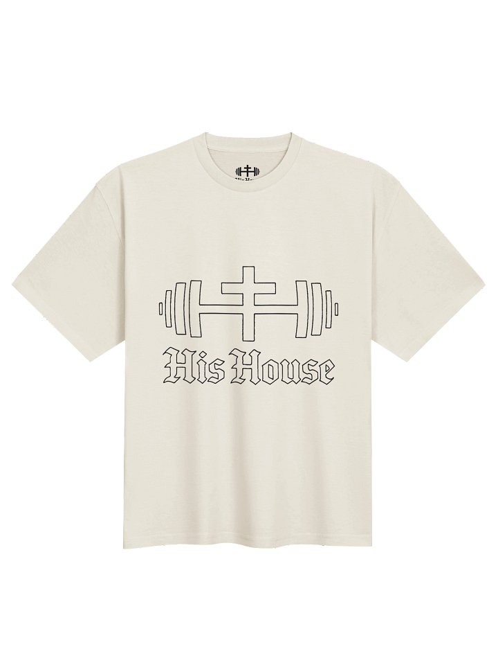 His House Mens Middleweight Oversized T-shirt product image (1)