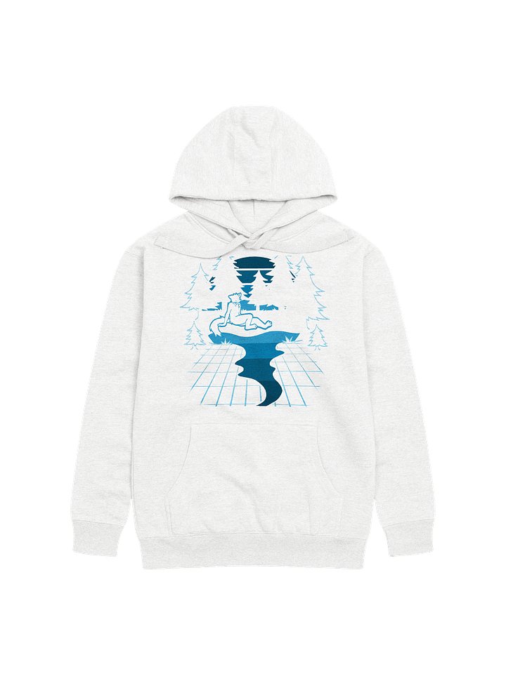 Vapourwave Skyks hoodie (light edition) product image (1)