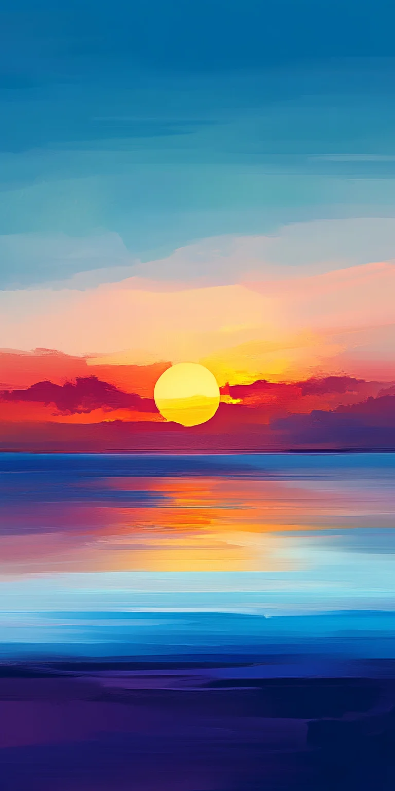 Phone Background Beach Sunset product image (1)