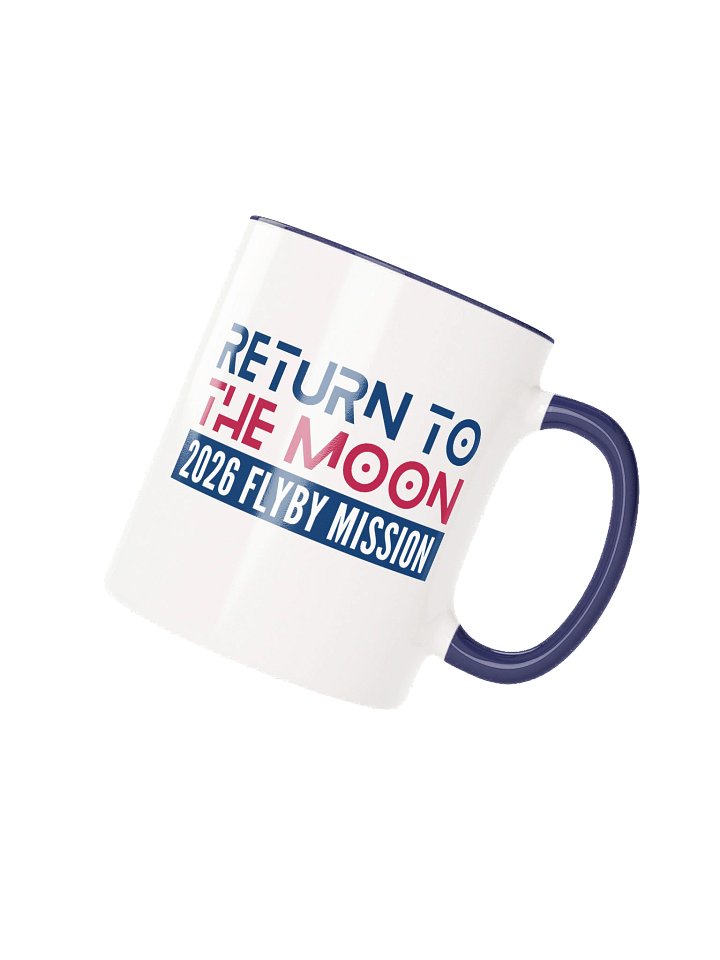 Mission to the Moon Mug April 1 2026 Keepsake, Two Tone Ceramic Cup product image (2)