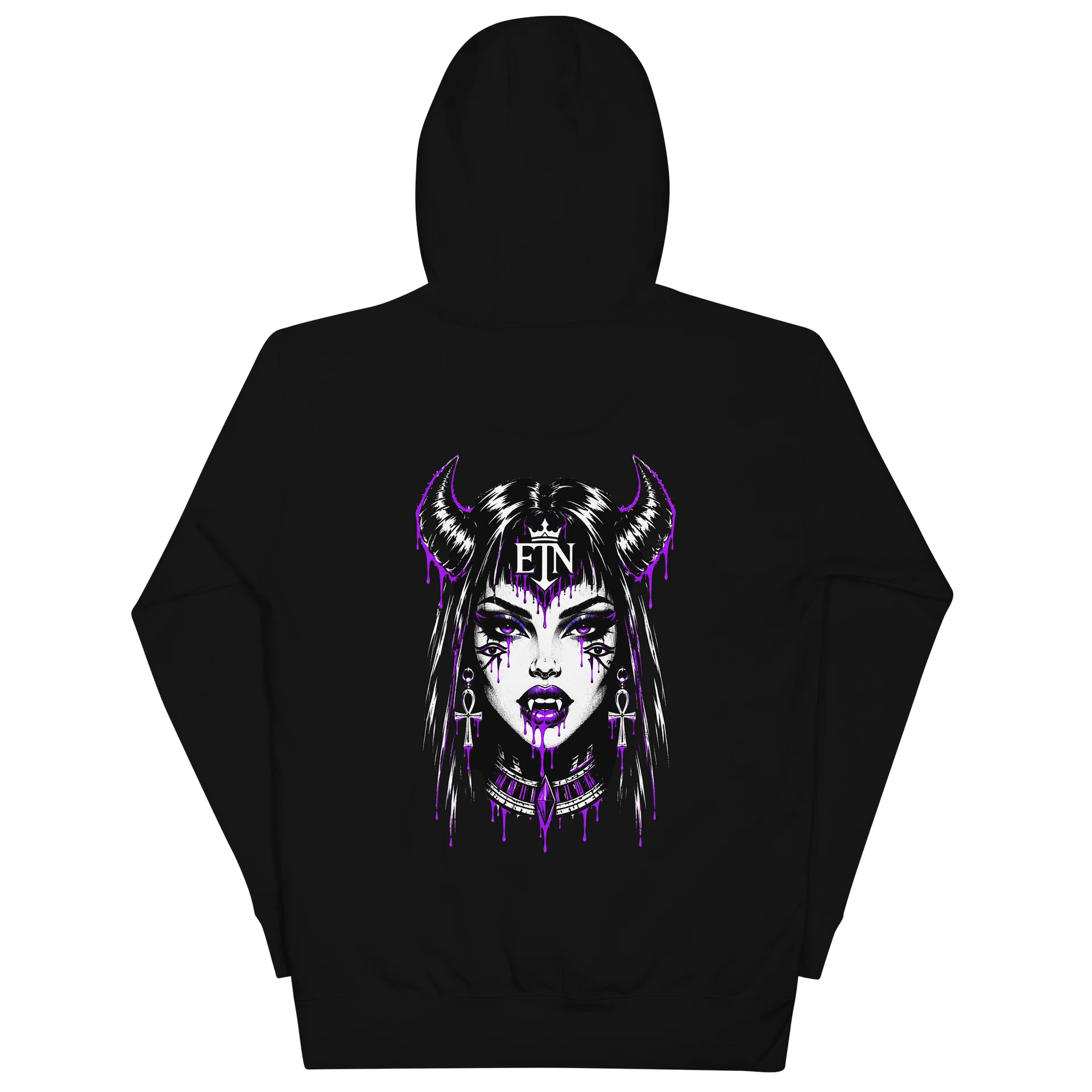Purple Egyptian Demon ETN Hoodie (Elite Premium) product image (6)