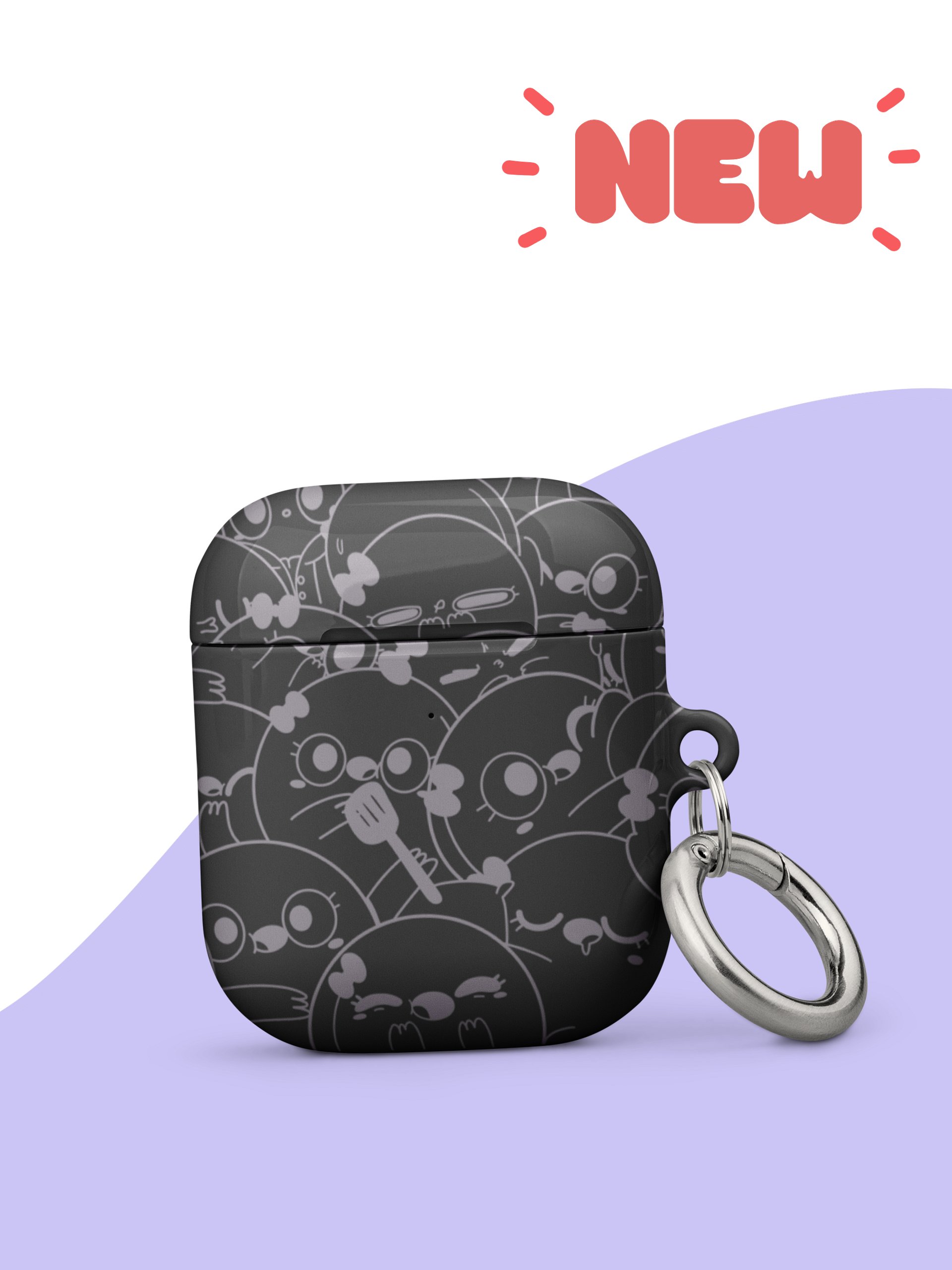 Pancake's World-Dark theme | AirPods® Case product image (1)