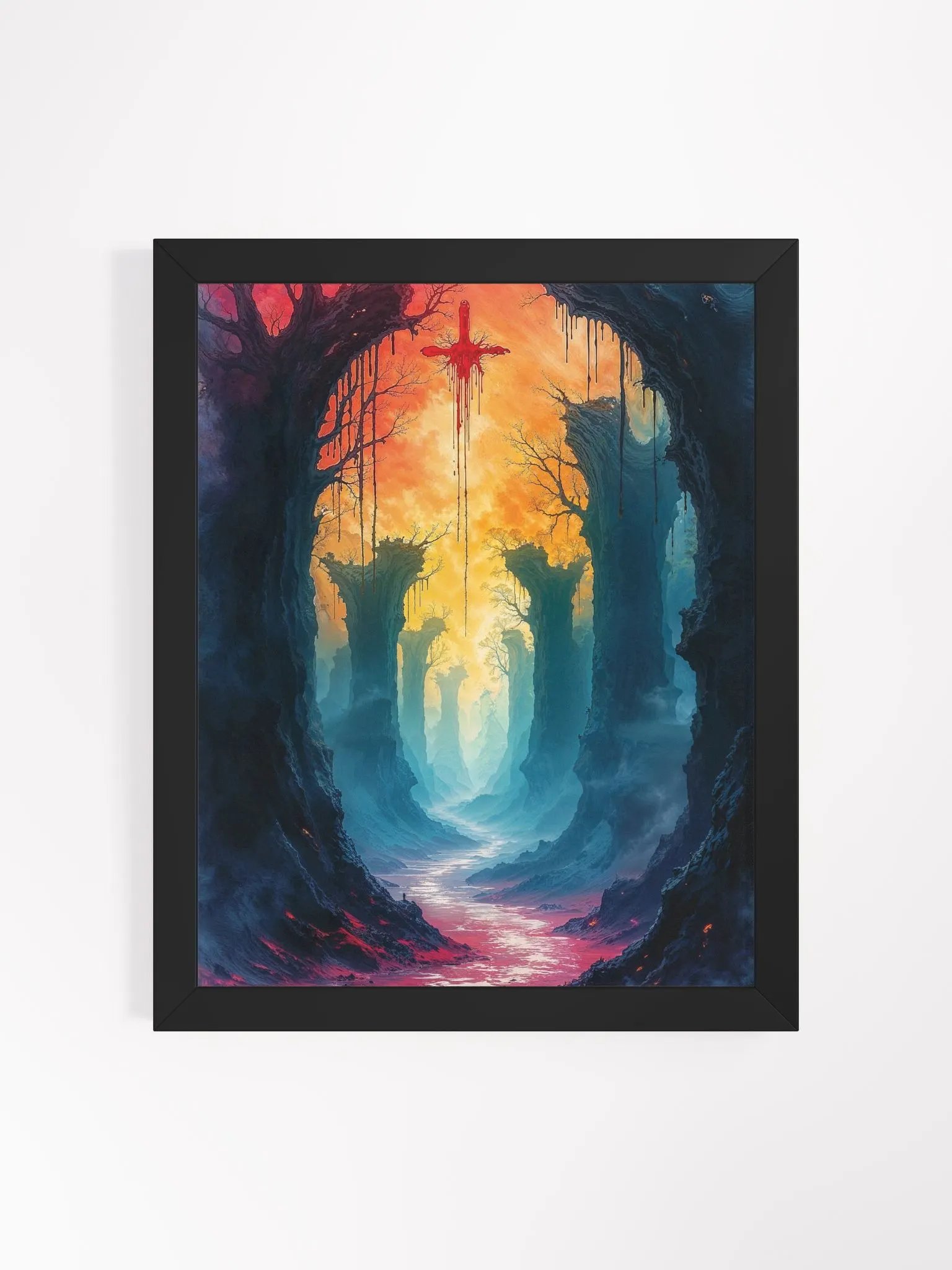 Mystical Path Framed Print product image (3)